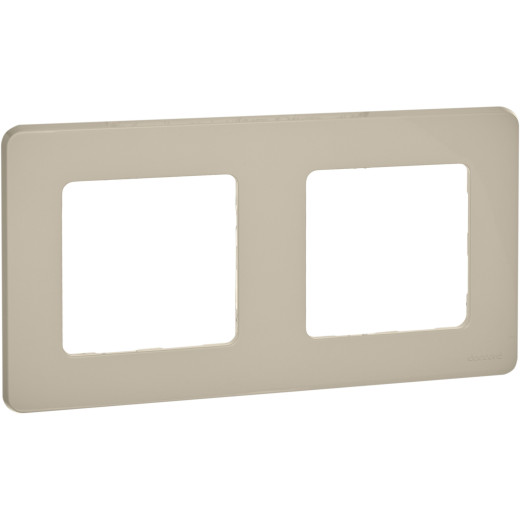 Рамка 2 поста - Legrand/Daccord Inspiria - слоновая кость