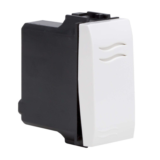 Выключатель, белый, 1мод.