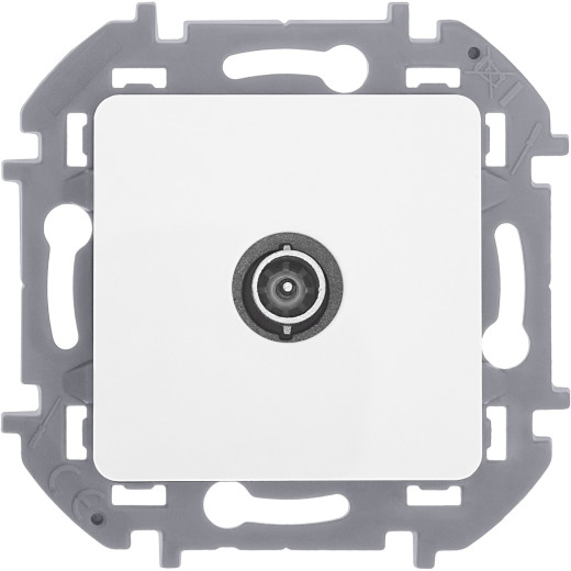 Розетка TV (телевизионная) - Legrand/Daccord Inspiria - оконечная - белый