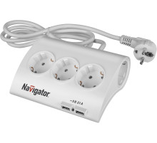 Navigator Удлинитель 71 544 NPE-USB-05-180-ESC-3X1.0