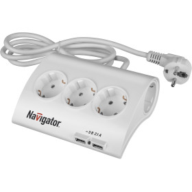 Navigator Удлинитель 71 544 NPE-USB-05-180-ESC-3X1.0