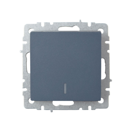 BRITE Выключ. 1-кл. прох. с инд. 10А ВС10-1-7-БрМ мар. IEK