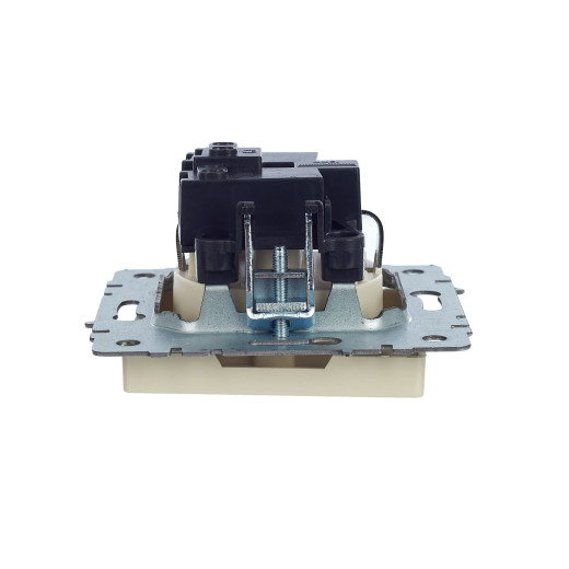 BRITE Роз. с з/к без з/ш 16А РС11-1-0-БрКр беж. IEK