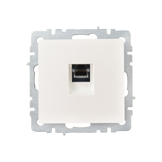 BRITE Роз. комп. RJ45 кат.6 РК11-БрЖ жемч. IEK