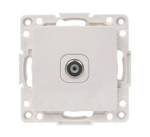 EKF PROxima Стокгольм Механизм Розетки TV 1-местной проходной 75Ом 5-862МГц белый.