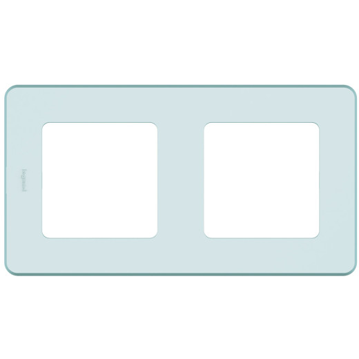 Рамка 2 поста - Legrand/Daccord Inspiria - мятный
