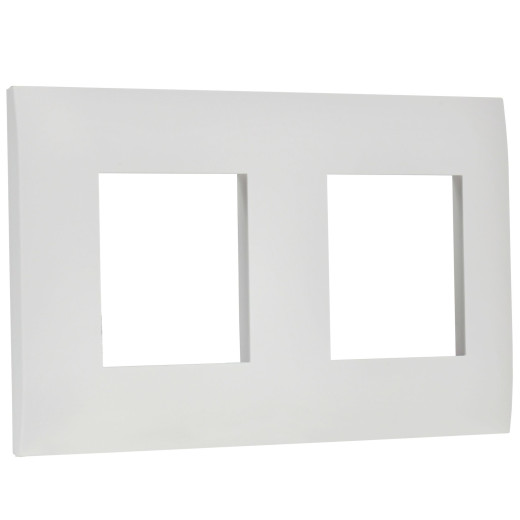 SKANDY Рамка 2-мест. SK-F02W арк. бел. IEK