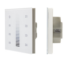 Arlight INTELLIGENT ARLIGHT Сенсорная панель DALI-901-11-ADDR-3SC-DIM-DT6-IN White (BUS) (INTELLIGENT IP20 Пластик, 3 года)