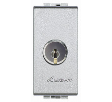 BT 2-х полюсный переключатель 1П с ключом, 16А.