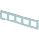 Рамка 5 постов - Legrand/Daccord Inspiria - мятный
