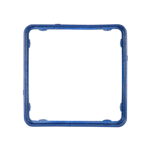 Внутренняя цветная рамка, синий металлик