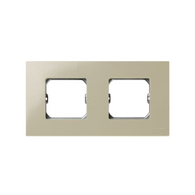 Simon 27 Play Слоновая кость Рамка-база 2-ая 85х162мм