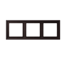 JUNG Алюминий 3-постовая рамка