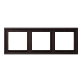 JUNG Алюминий 3-постовая рамка