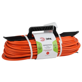 ЭРА Удлинитель силовой UFx-1e-3x1.5-40m на рамке c заземлением 1 розетка 40м ПВС 3x1.5мм2