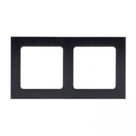 EKF PROxima Стокгольм Черный Металл Рамка 2-ая.