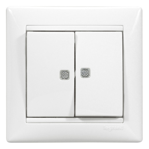 Рамка 1 пост - Legrand Valena - белый