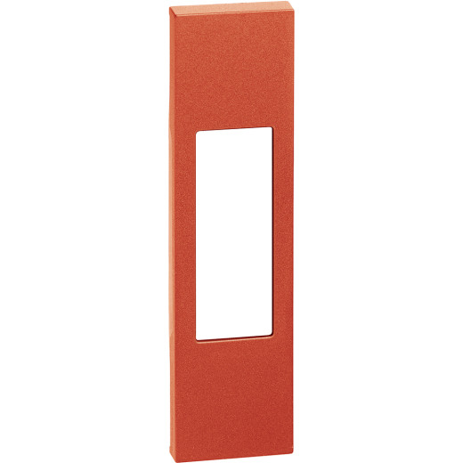 LIVING NOW. Лицевая панель для розеток итальянского стандарта 1 модуль.Цвет Красный