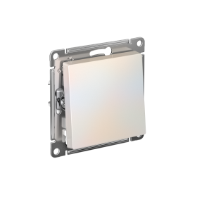 Systeme Electric AtlasDesign Жемчуг Выключатель 1-клавишный сх.1, 10АХ, механизм