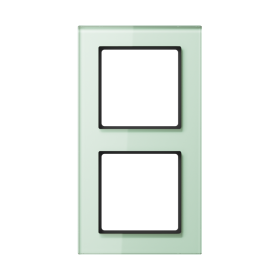 JUNG A creation Стекло Матовое Рамка 2-ая