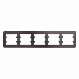 Systeme Electric Glossa Сиреневый туман Рамка 5-ая, горизонтальная