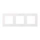 Рамка на 3 поста, белый