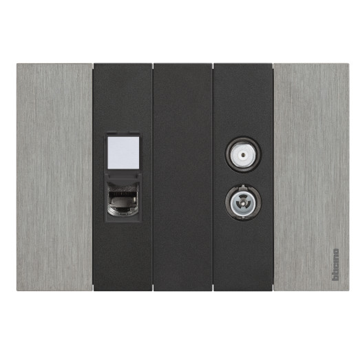 LIVING NOW. Декоративная рамка 3 модуля.Цвет 