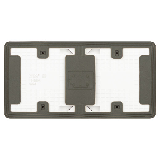 Розетка ЭРА Эксперт 11-2504-01 двойная с заземлением 2х2P+E горизонт IP55 шторки 16A-250В ОУ белый