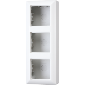 JUNG AS 500 Белая Коробка 3-ая для накладного монтажа