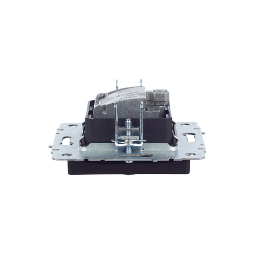 BRITE Роз. двойная TV+SAT РТВ/РСп12-БрЧ черн. IEK