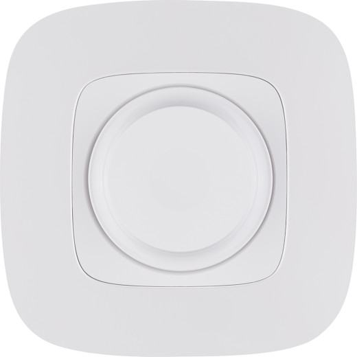 Valena ALLURE.Светорегулятор с поворотной ручкой универсальный 300Вт без нейтрали.С лицевой панелью.Белый