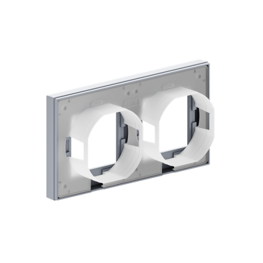 2 - местная рамка, IP44, алюминий, пластик Эпика EKF