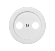 Simon 88 Белая Накладка розетки TV-SАТ 2-ая