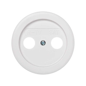 Simon 88 Белая Накладка розетки TV-SАТ 2-ая