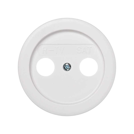 Simon 88 Бел Накладка розетки TV-SАТ 2-ая