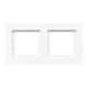 2 - местная рамка, IP44, белая, пластик Эпика EKF