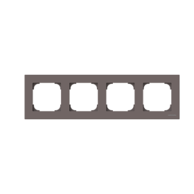 ABB SKY Тауп Рамка 4-постовая