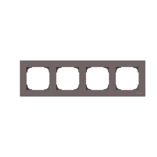 Рамка 4-постовая, серия SKY, цвет Тауп