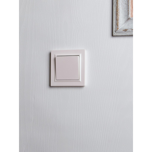 BRITE Выключ. 1-кл. 10А в сб. ВСР10-1-0-БрЖ жемч. IEK