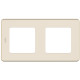 Рамка 2 поста - Legrand/Daccord Inspiria - слоновая кость