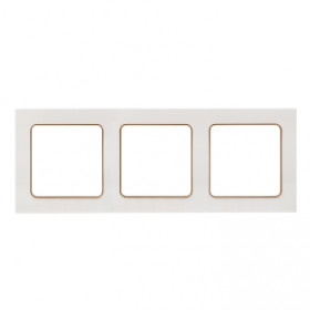 EKF PROxima Стокгольм Белый Линия шампань Рамка 3-ая.