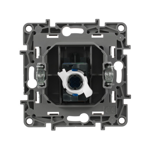 Розетка компьютерная RJ45 категория 6 UTP - Legrand Etika - алюминий