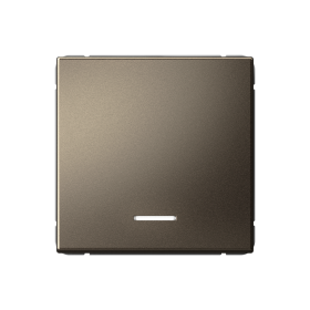 Systeme Electric ArtGallery Мокко Выключатель 1-клавишный кнопочный с подсв. 10А, механизм