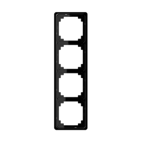 JUNG CD plus Черная Рамка 4-ая