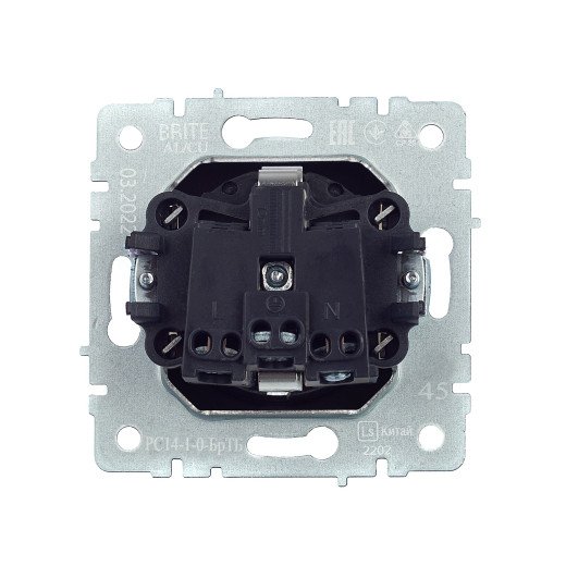 BRITE Роз. с з/к/ш 16А РС14-1-0-БрТБ бр. IEK