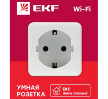 EKF Connect Умная розетка Wi-Fi белая.