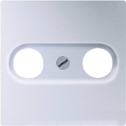 Крышка для телевизионной розетки, термопласт, алюминий