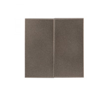 EKF PROxima Валенсия лицевая панель выключателя 2-кл. 10А графит.