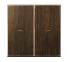 JUNG LS990 Клавиши для 2х-клавишного выключателя, в сборе