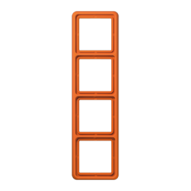 JUNG CD Оранжевая Рамка 4-ая ударопрочная